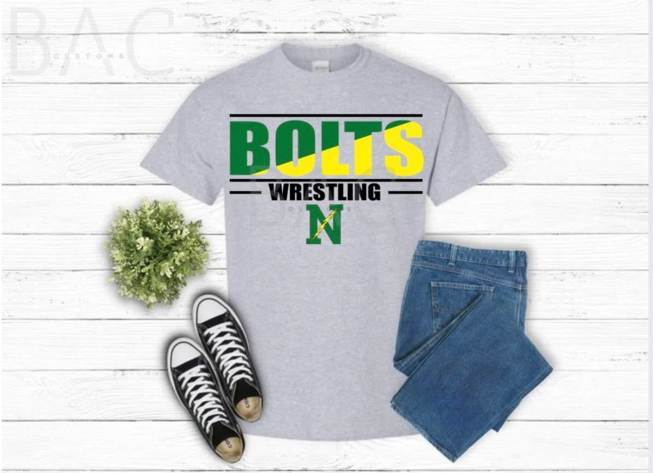 Two Toned Bolts Wrestling