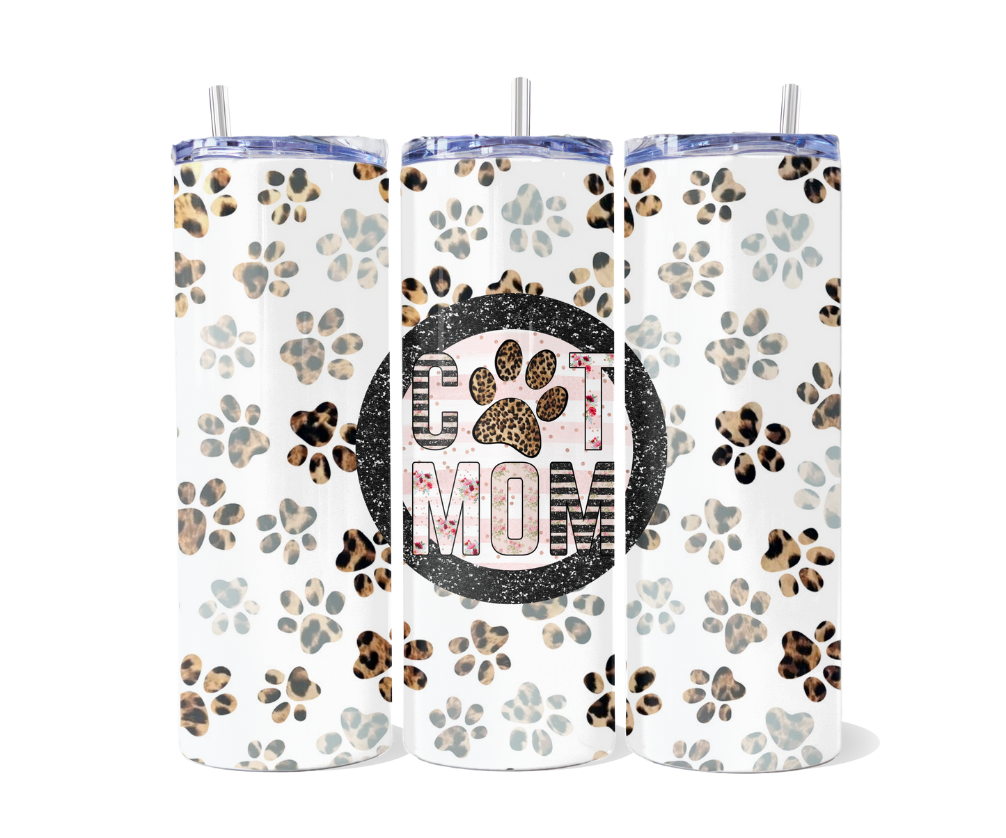 Cat Mom Tumbler