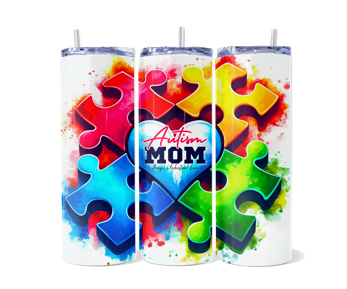 Autism Mom Tumbler