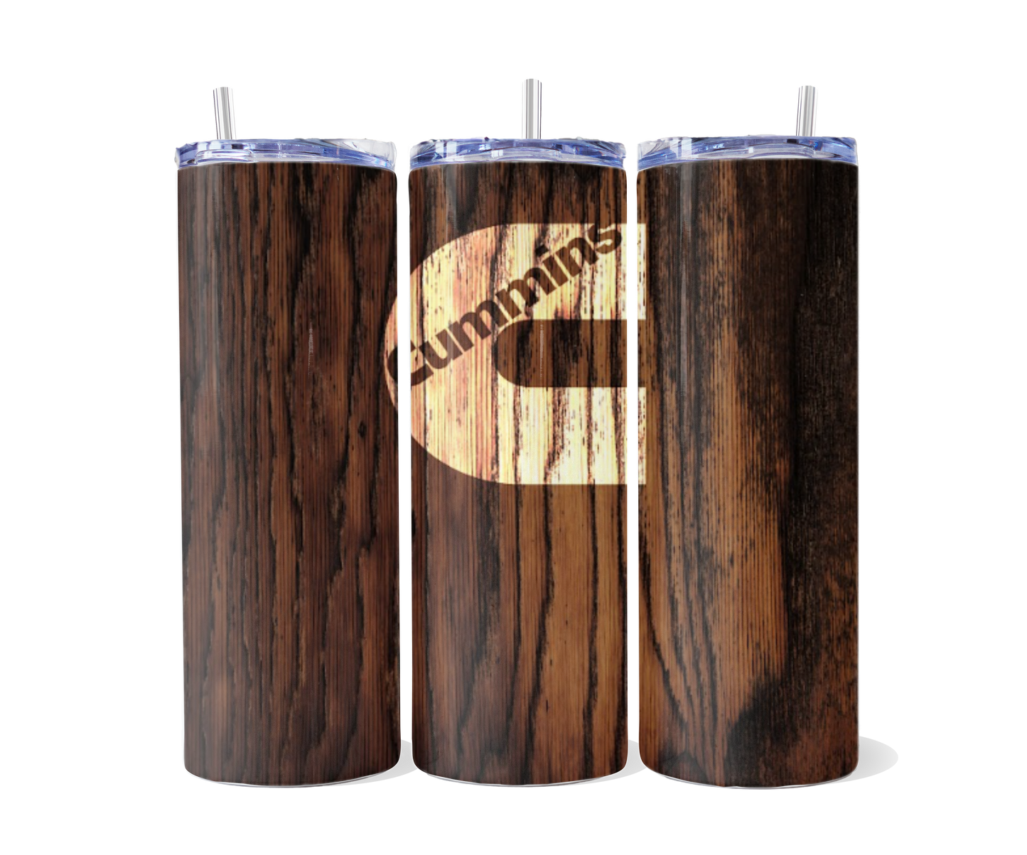 Woodgrain Cummins Tumbler