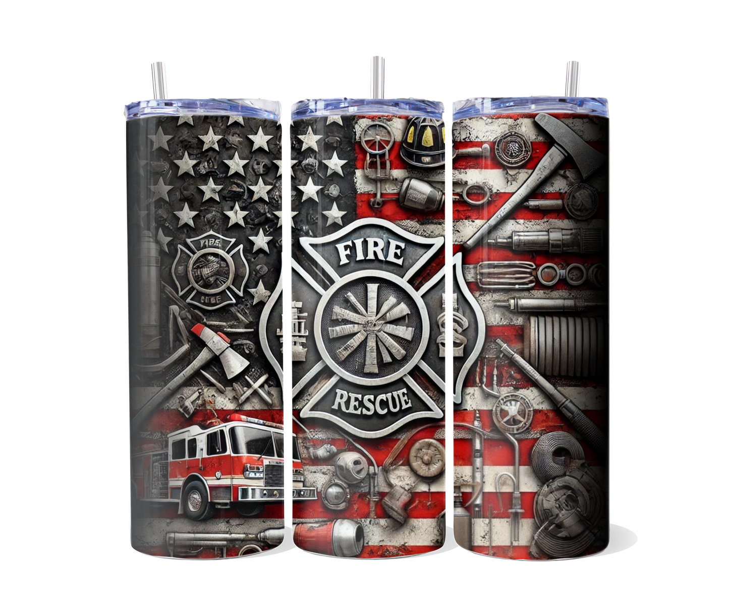 Fire Rescue Tumbler