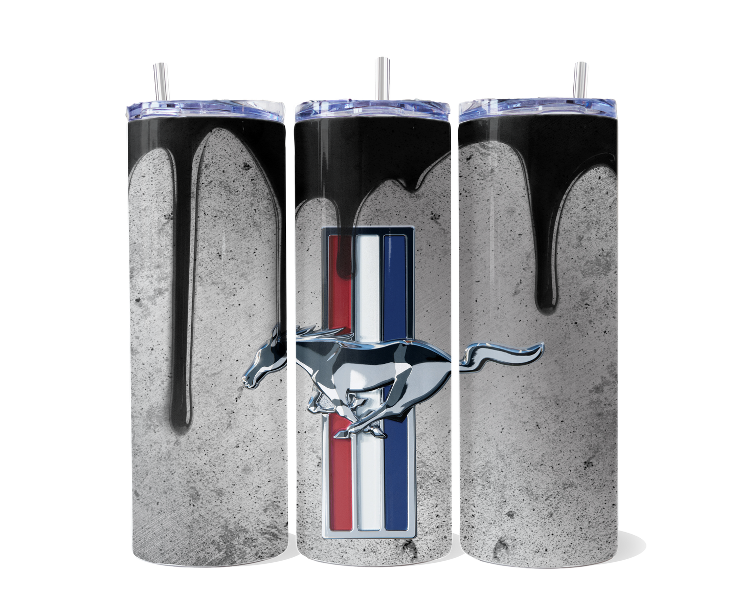 Ford Oil Horse Tumbler