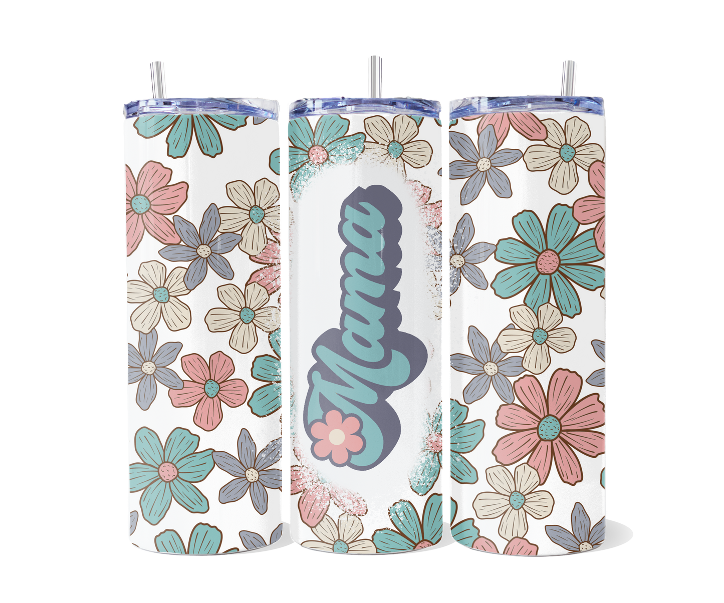 Mama Flower Tumbler