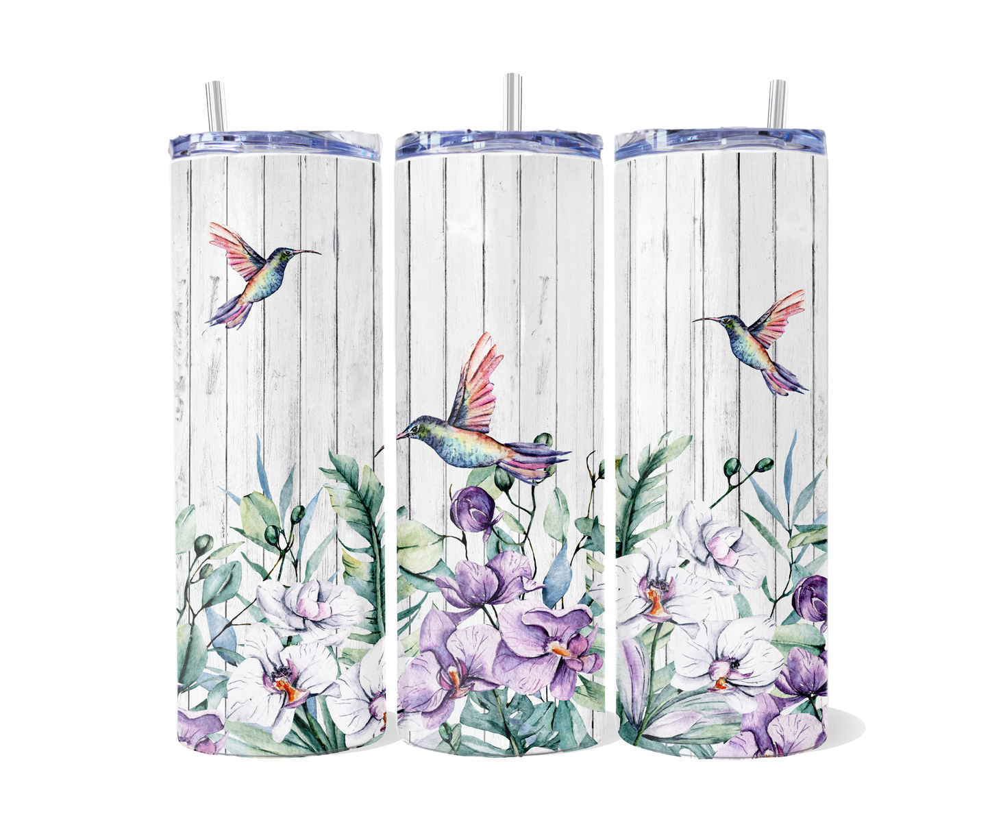 Panel Hummingbird Tumbler