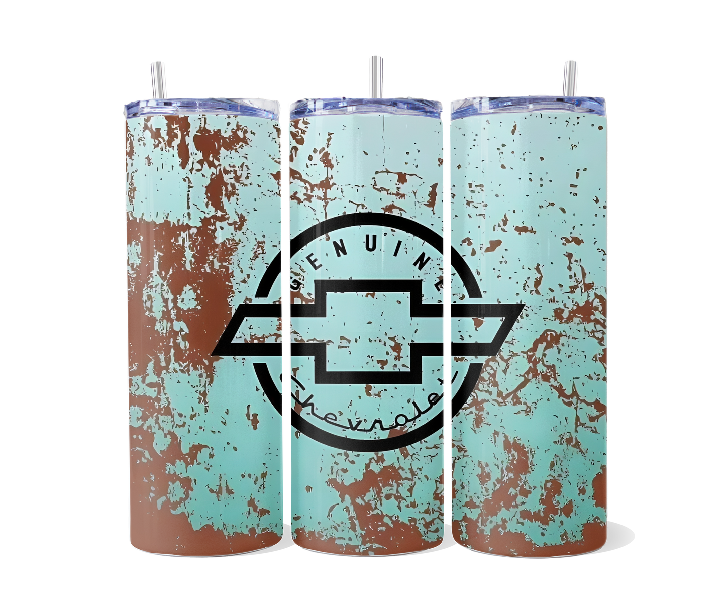 Vintage Chevy Logo Tumbler