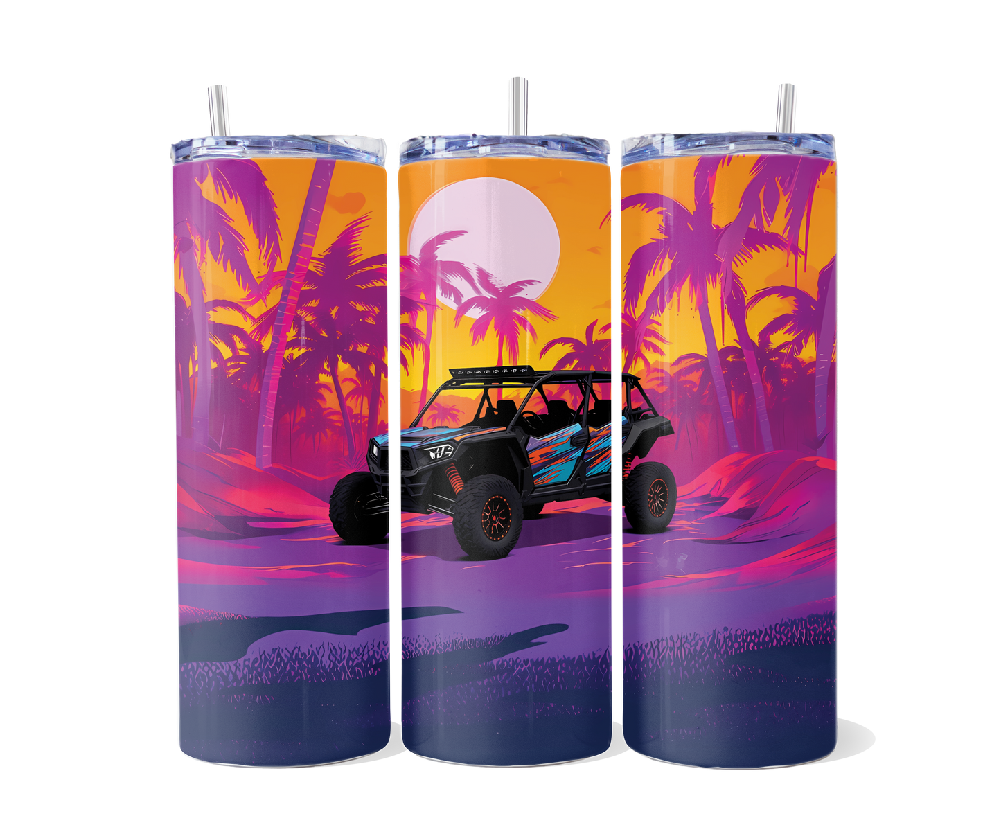 Tropical Side by Side Tumbler