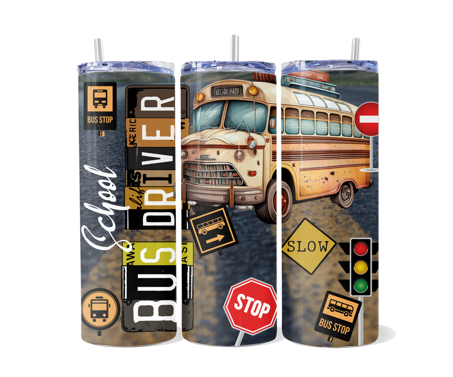 Bus Driver Tumbler