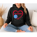 Dayton Flyers Heart Hoodie