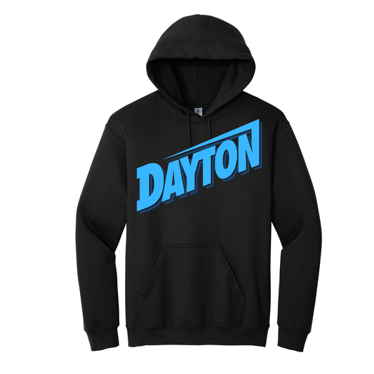 Dayton Flyers Black & Blue Hoodie