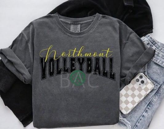 Northmont Volleyball Comfort Colors