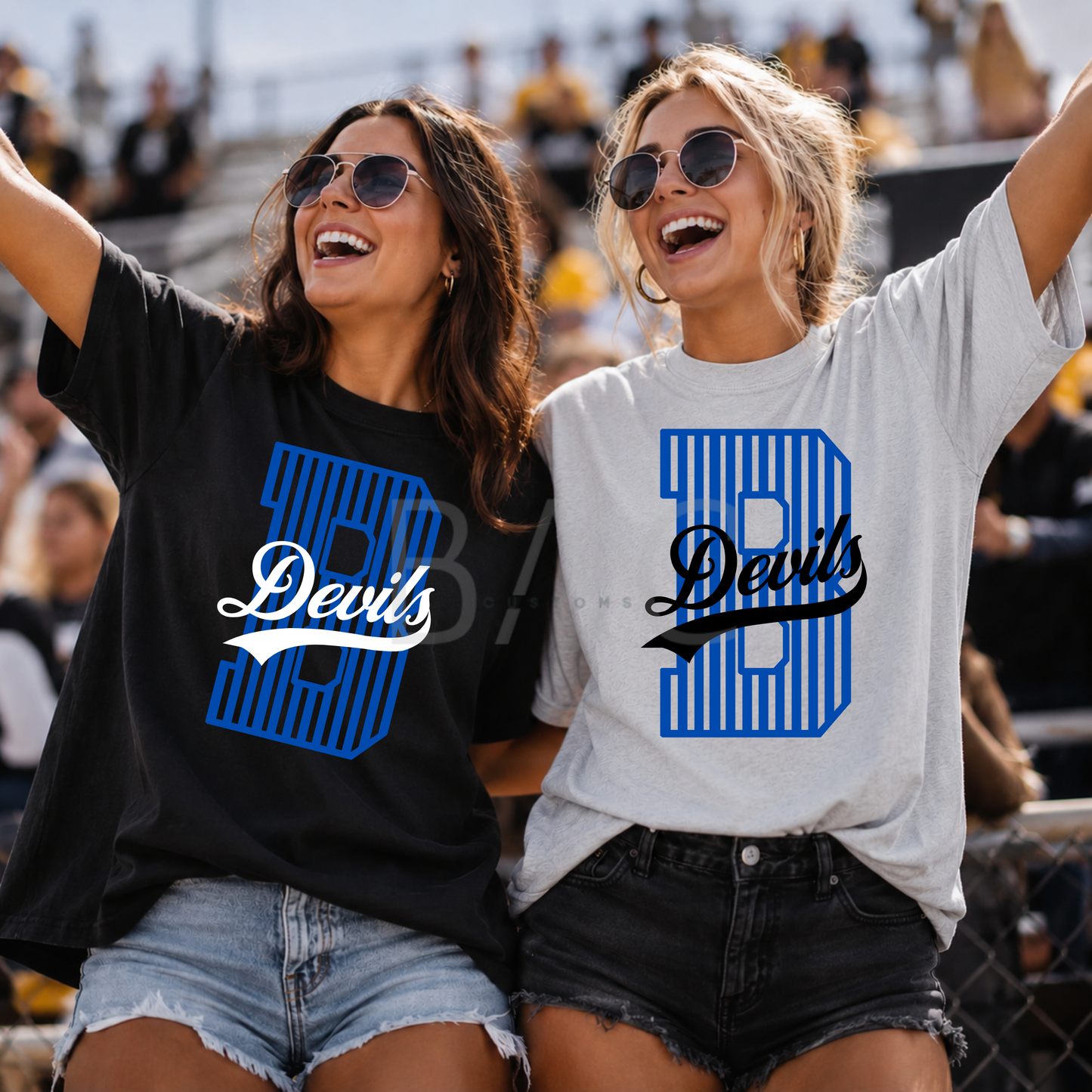Custom School Stripes
