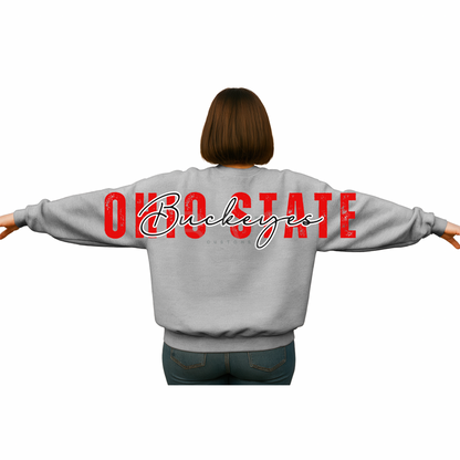 Ohio State Statement Back Crewneck