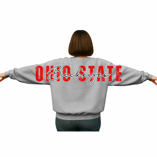Ohio State Statement Back Crewneck