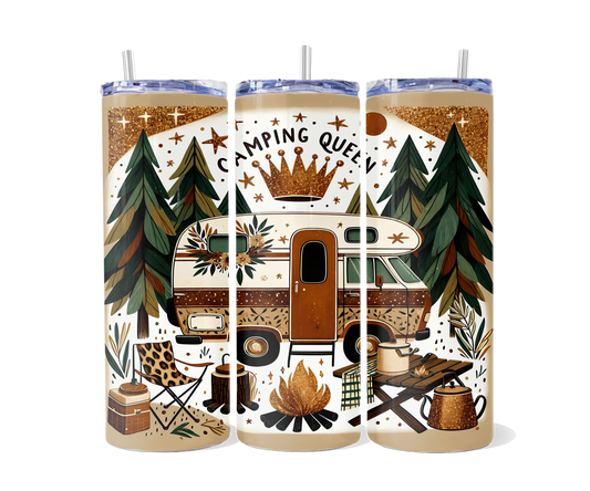 Camping Queen Tumbler