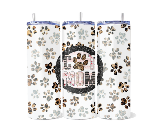 Cat Mom Tumbler
