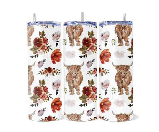 Highland Floral Tumbler