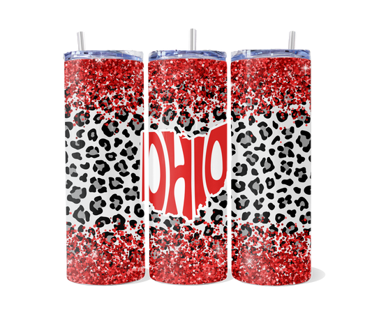 Leopard Ohio Tumbler