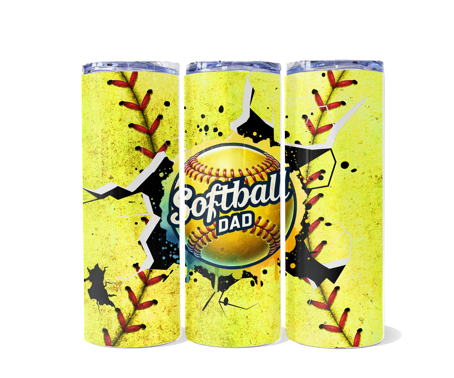 Softball Dad Tumbler