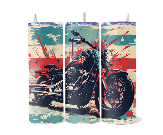 American Motorcycle Tumbler