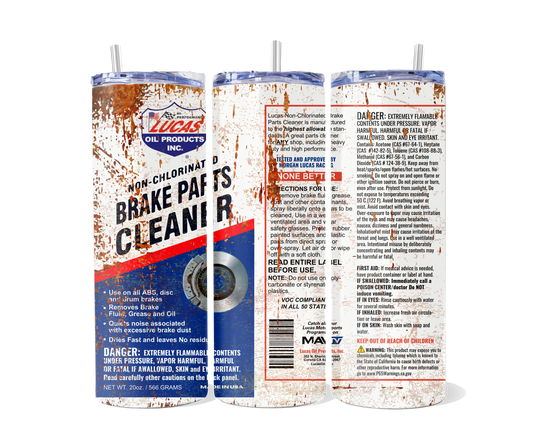 Brake Cleaner Tumbler