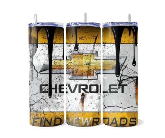 Chevy Oil Tumbler