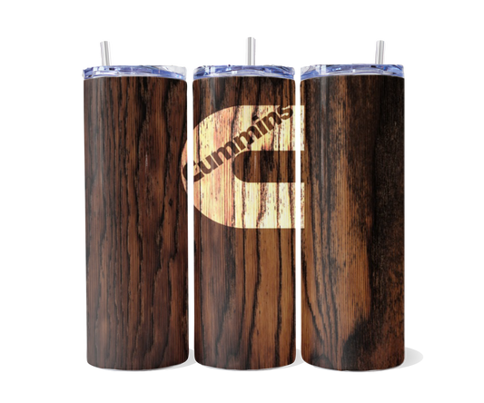 Woodgrain Cummins Tumbler
