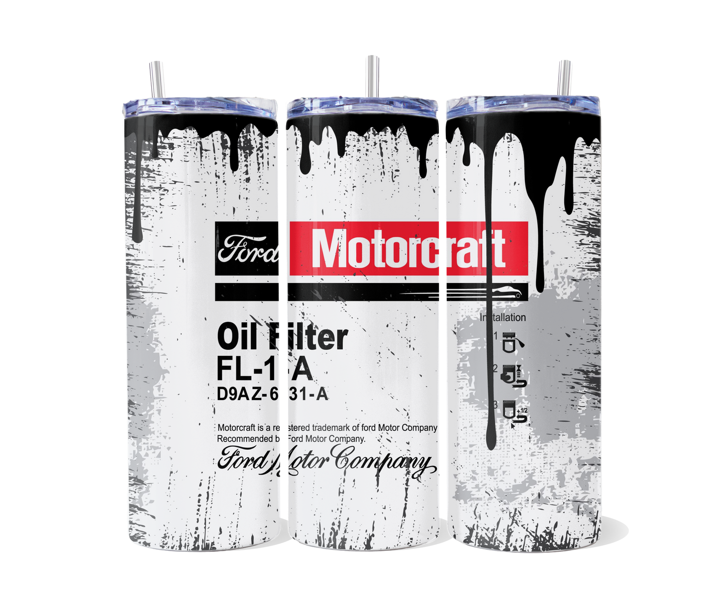 Ford Motor Craft Tumbler