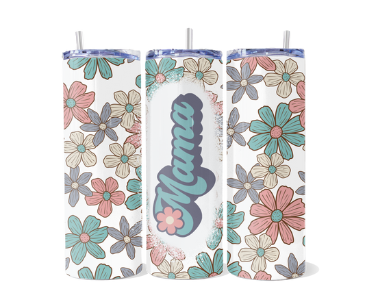 Mama Flower Tumbler