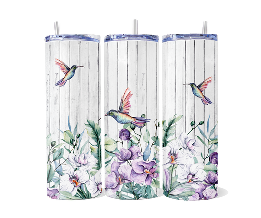 Panel Hummingbird Tumbler