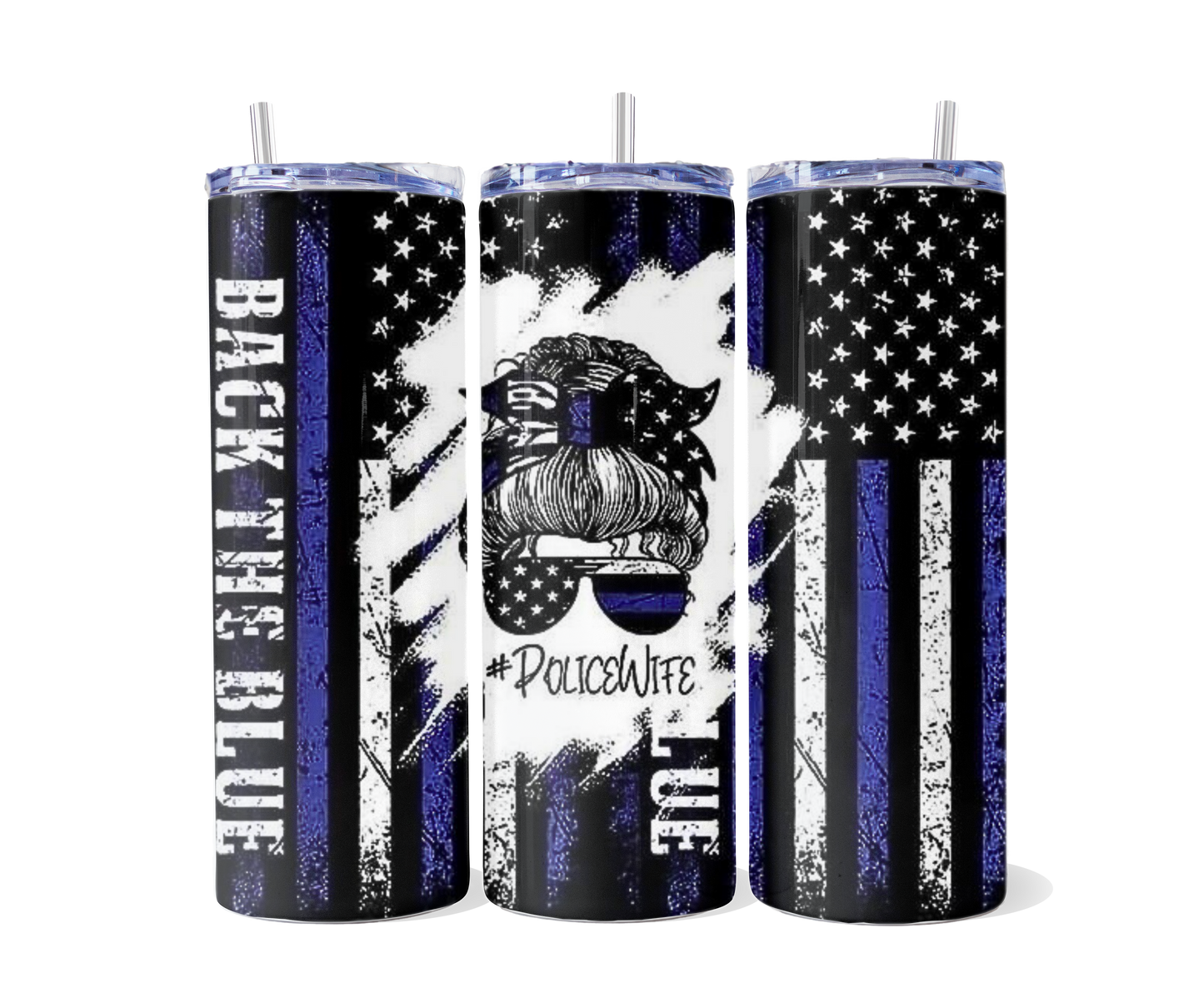 Police Wife Tumbler