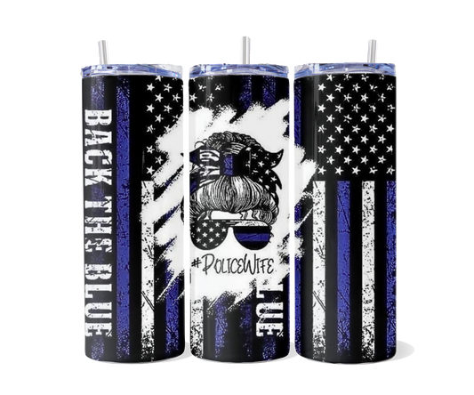 Police Wife Tumbler