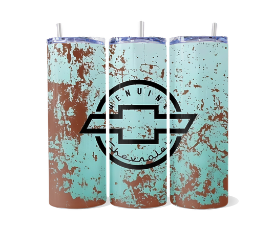Vintage Chevy Logo Tumbler