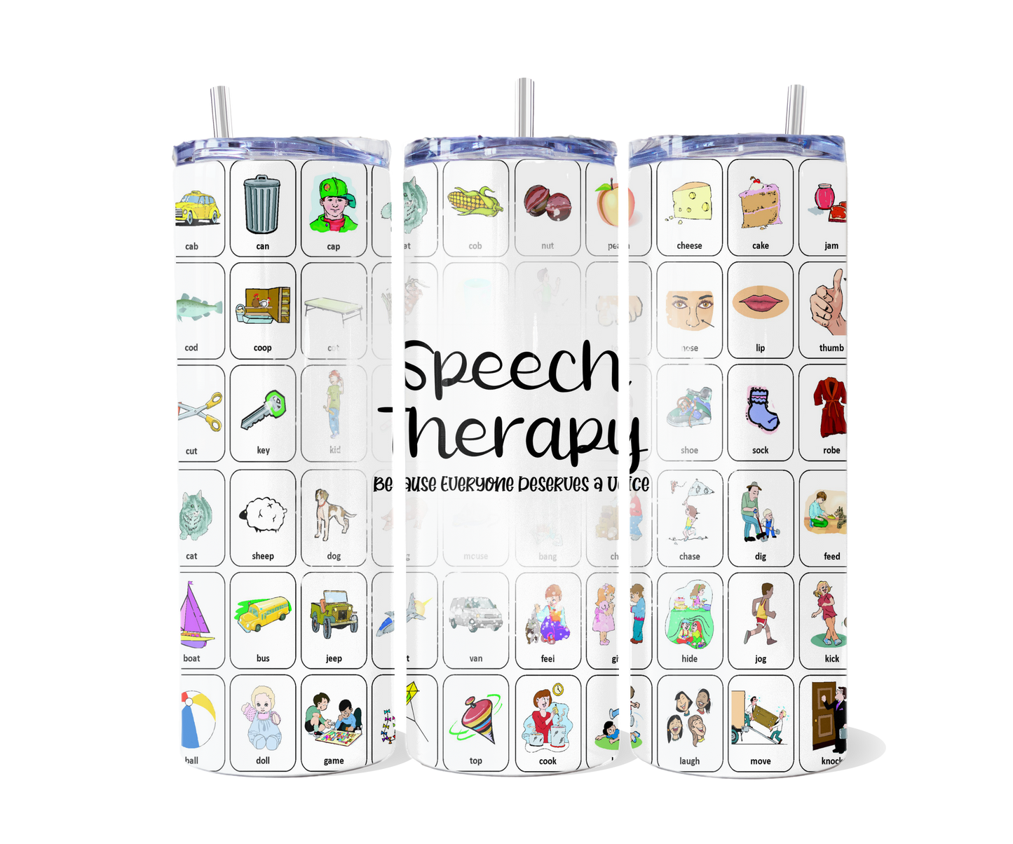 Speech Therapy Tumbler
