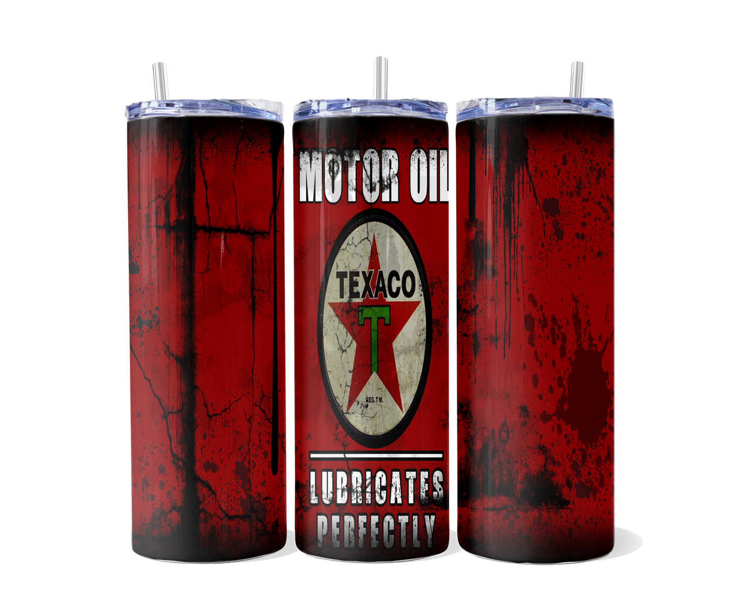 Texas Motor Oil Tumbler