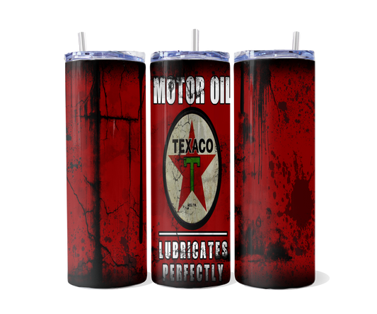 Texas Motor Oil Tumbler