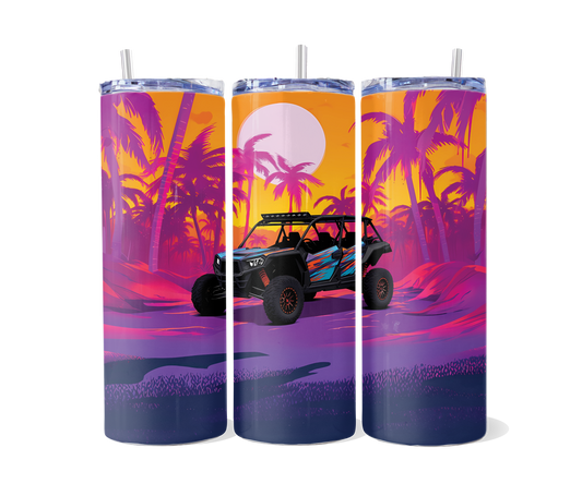 Tropical Side by Side Tumbler